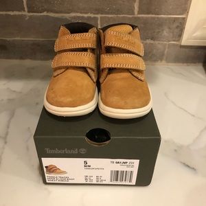 Timberland Toddle Tracks boot wheat nubuck size 5